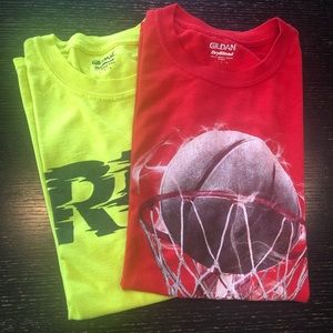 💕2/$14💕 Gildan DryBlend Men’s t-shirt Bundle of 2 (Large)